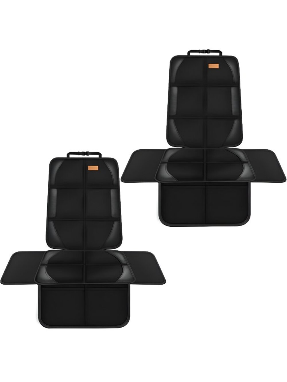 Car Seat Protector, 2 Pack of Seat Protectors, Thickest Padded 600D